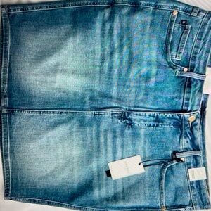 New Judy Blue Tummy Control Denim Jean skirt size 3XL